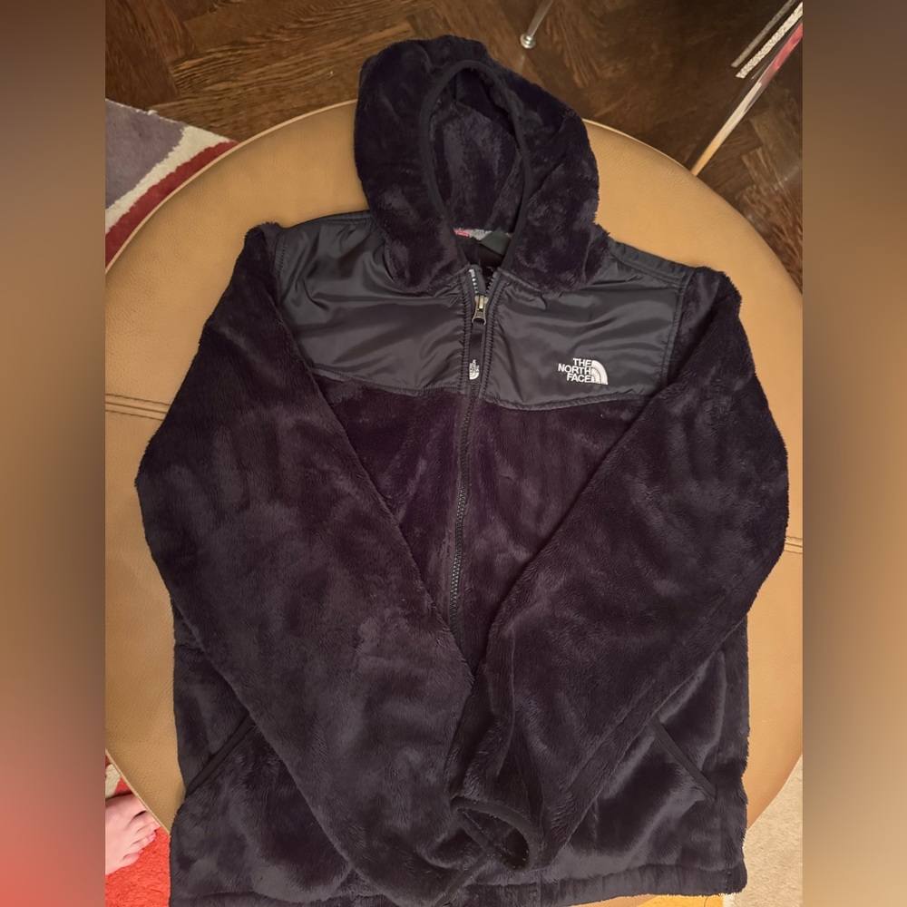 The North Face Black Fleece Jacket - Girls XL
